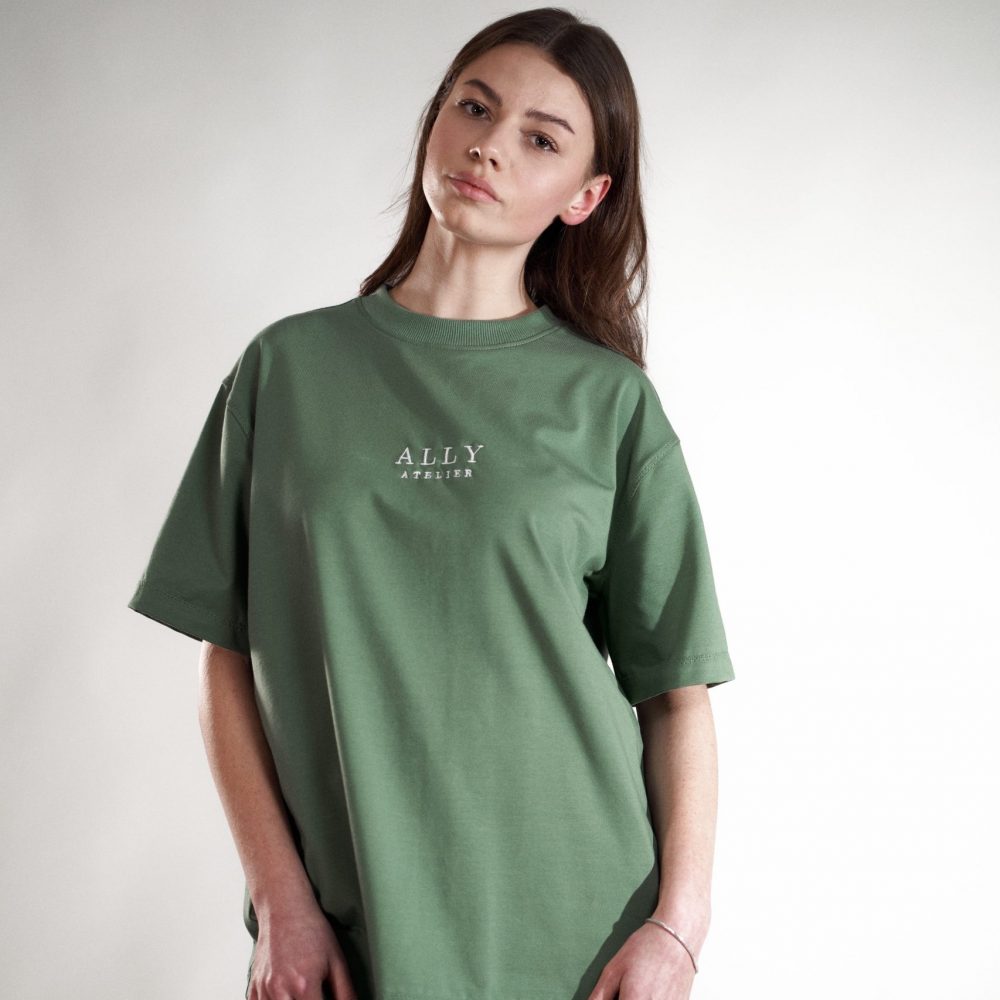 T-Shirt Bio Baumwolle Salbei