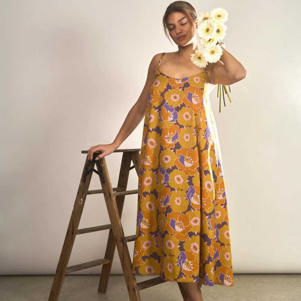 Trägerkleid Anemone Bohème