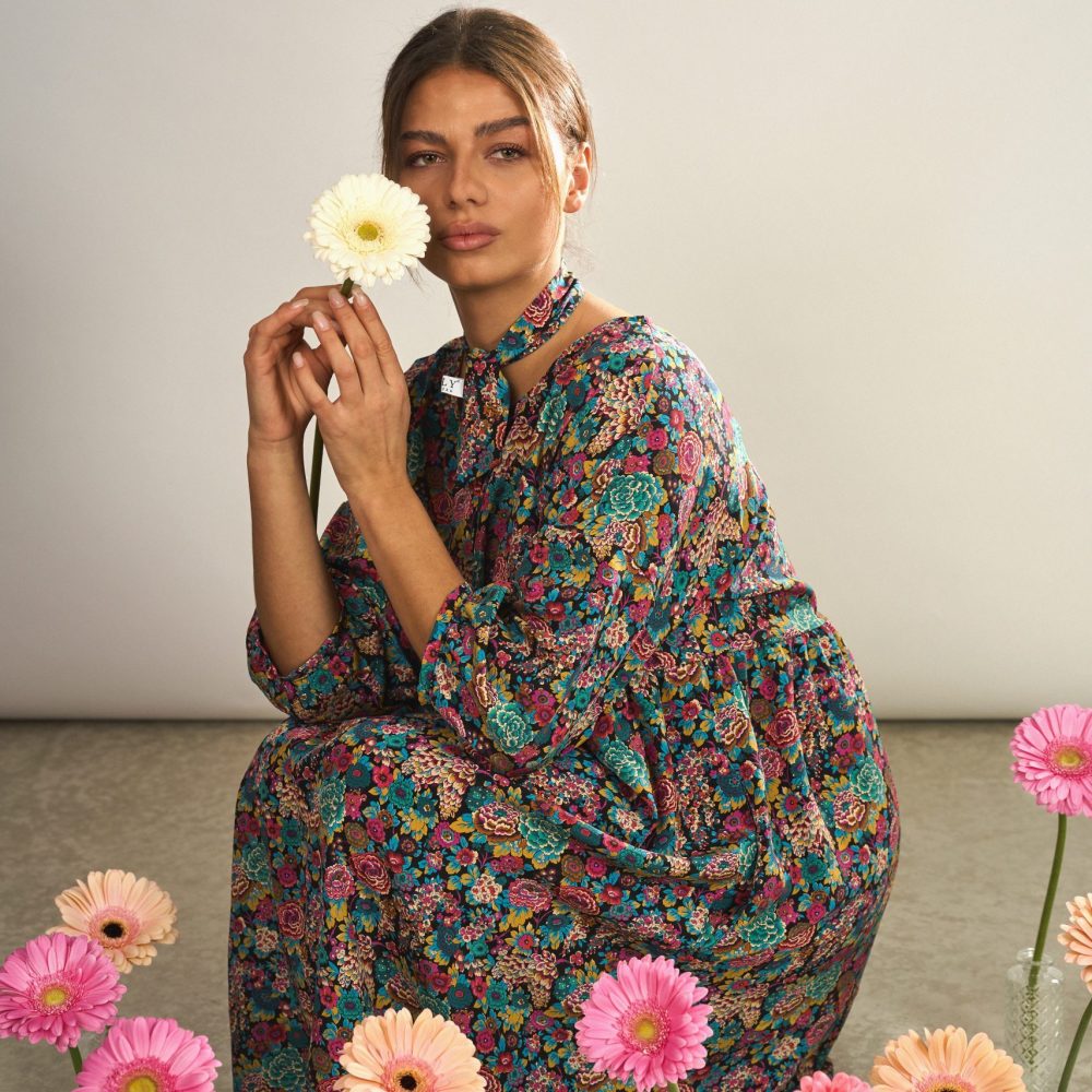 Elysian Day Kensington Seidenkleid